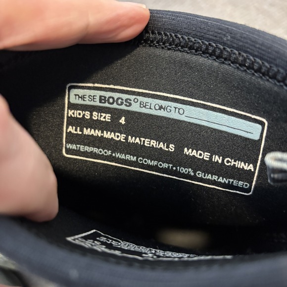 Bogs 30 Below Camo Boots Youth Size 4 Mossy Oak Mid Waterproof Hunting - Picture 9 of 10